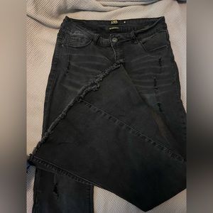 black bell bottoms- size 6